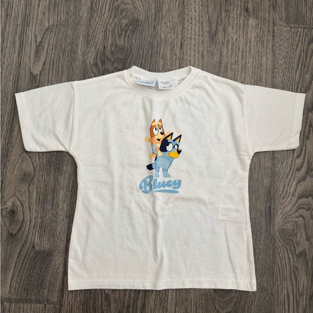 NWOT Zara Bluey Toddler Shirt